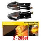 2-20 Smoke Turn Signal Indicator Amber Blinker Light For Honda CBR250R 2011-2018. Fixed Price $137.18.