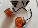 Triumph Bonneville America Speedmaster Chrome Front O/e Indicators T2700234. Fixed Price $160.55.