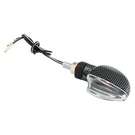 Bikemaster 266008 Mini-stalk Ultra Small Carbon Turn Signal W Clear Lenses. Fixed Price $28.76.