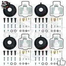 4SET Carburetor Repair Rebuild Kit For Kawasaki ZX1100 ZX1200C ZZR1200-US. Fixed Price $27.88.