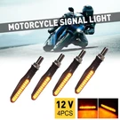 4X Motorcycle Turn 12LED Signal Tail Light 8MM Amber Blinker 12V Indicator. Fixed Price $13.29.