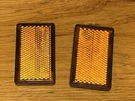 2X Harley Davidson 59258-91 Flh Touring Road King Electra Frame Reflector. Fixed Price $45.95.