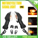 2X Motorcycle Turn Signals Running Light Amber For Kawasaki Ninja 1000 650 250. Fixed Price $21.84.