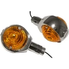 Emgo Motorcycle 7/8 Handlebar End Deco Lights (pair) 60-14550 2020-0624. Fixed Price $46.08.