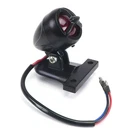 Black Bullet Tail Brake Light 12 Volt Led With License Holder Retro 42-14251. Fixed Price $14.67.