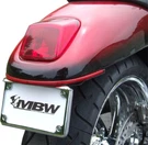 Custom Dynamics 240 Mm Rear Wrap Around Red Led Turn Signals Harley Vrod V-rod. Fixed Price $149.95.