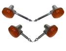 Turn Signals Complete Set Of Front & Rear For Suzuki 125 1994-2001. Fixed Price $95.06.
