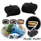 Fit Honda 01-17 Goldwing GL1800 Smoke Switchback Led Drl Turn Signal Lights. Fixed Price $59.99.