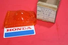 Nos Genuine Honda Turn Signal Lens NH80 Aero 1983 Oem # 33402-KG8-611. Fixed Price $24.95.