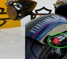 Heartland Usa Red Led Medium Tux Cut Tear Rear Tail Light Turn Signal Black. Fixed Price $29.95.
