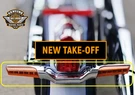 Oem Harley 18-20 M8 Softail Deluxe Chrome Rear Turn Signal Light Bar 67800737. Fixed Price $389.95.