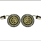 Drag Specialties 2020-1807 Front Dual Bullet-style Turn Signal Insert. Fixed Price $59.00.