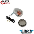 Drag Specialties 2020-1379 Chrome Rear Dot-certified Turn Signal. Fixed Price $62.01.