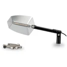 Puig Gti Mirror - Black/aluminum, RIGHT/M10X1.25 With M8 Adapters 015ND. Fixed Price $224.74.