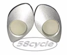 2003-2005 Yamaha YZF-R6 Greggs Custom Signals Silver Frosted Front Lights. Fixed Price $98.95.