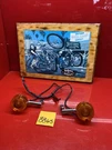 Harley Dyna 1997 Front Turn Signals Stands Wiring End Handlebar Fork Oem Stock. Fixed Price $85.00.