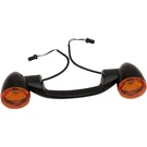 Drag Specialties Rear Turn Signal Kit Harley Davidson Black L20-0380GB. Fixed Price $265.15.