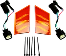 Show Chrome 44-112 Gold Aura Turn Signal Amber Slingshot And. Fixed Price $115.57.