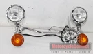 07 Electra Glide Front Rail Bar Headlights Turn Signals Chrome. Fixed Price $94.30.