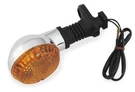 Bikemaster Chrome Rear Turn Signal W/ Orange Lens 25-2026 BKM262026. Fixed Price $34.99.