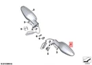 Genuine Bmw K34 0N73 0N83 Multifunctional Indicator Lamp Left 63239898709. Fixed Price $223.60.