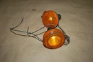 1981 Yamaha XT500 Front Turn Signals And Clamps. Fixed Price $71.99.