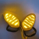 Led Flush Mount Turn Signal Indicators Mirror Block Base Plate For 2003-2006 Yam. Fixed Price $30.67.