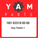 1M1-83318-00-00 Yamaha Stay, Flasher 1M1833180000, New Genuine Oem Part. Fixed Price $16.81.