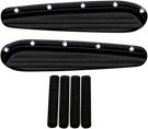 Covingtons Black Dimpled Front Turn Signal Eliminators For 98-13 Harley Touring. Fixed Price $95.95.