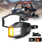 Utv Rear View Side Mirror W/turn Signal Lamp For 1.75"-2" Polaris Rzr 1000 900. Fixed Price $134.74.