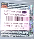Royal Enfield RAN00044/C Trafficator Assembly With Bulb Genuine Oem New. Fixed Price $17.89.
