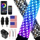 VI9000 Pack Fat Whip Lights, Led With App & 2FT, 2FT-2PCS. Fixed Price $205.05.
