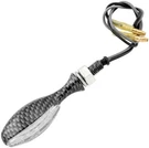 Bikemaster Torpedo Led Turn Signals - Carbon Look Motorcycle Street 266220. Fixed Price $36.61.