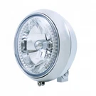 United Pacific 32166 Headlight Motorcycle, Rh/lh, 7", Round, Chrome Housing, Wit. Fixed Price $214.70.