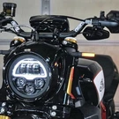 New Rage Cycle Front Led Turn Signals Ftr-fb. Fixed Price $110.00.