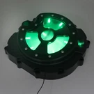 Black W/ Green Led Clear Engine Clutch Cover For 06-14 Kawasaki ZX14R ZZR1400. Fixed Price $117.71.