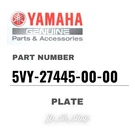 Yamaha Genuine Oem Parts Plate 5VY-27445-00-00 For YZF-R1. Fixed Price $272.67.