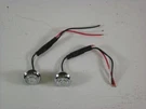 (2) Custom Mini 3/4" Round Amber Led Park Marker Turn Signal Lights Clear. Fixed Price $18.89.