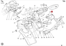Ducati Rear Rh Indicator Turn Signal 53040041B. Fixed Price $21.48.