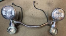 2010 Touring Flhtcu Front Blinker Spot Light Bar Passing Lamp Custom Dynamics. Fixed Price $140.00.