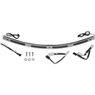 Custom Dynamics Windshield Trim Chrome CD-WT2-01-C. Fixed Price $249.95.