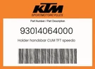 Ktm Genuine Holder Handsbar Cum Tft Speedo - 93014064000. Fixed Price $46.91.