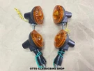 Front & Rear Turn Signal Flasher Lamp Fit Yamaha XT250 Dual Purpose 1980 - 1983. Fixed Price $54.30.