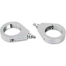 Drag Specialties 2040-0461 Chrome 49MM Grooved Turn Signal Clamps. Fixed Price $66.73.