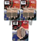 Yamaha Fjr 1300 Ae Es 2014-2021 Ebc Hh Sintered Brake Pads Kit Front & Rear. Fixed Price $137.13.