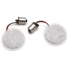 Kuryakyn Red Rear Luminez Led 1156 Bullet Style Turn Signal Inserts - 2939. Fixed Price $53.99.