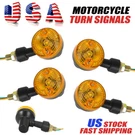 4 Pcs Amber Led Indicators Turn Signal Motorcycle Blinker Lights Volt. Fixed Price $13.99.