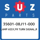 35601-08J11-000 Suzuki Lamp Assy,fr Turn Signal,r 3560108J11000, New Genuine Oem. Fixed Price $64.25.
