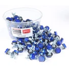 Chris Products Mini-reflectors Blue 150/PACK CH150B. Fixed Price $100.46.