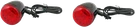Custom Dynamics Probeam Universal Turn Signals Gloss Black Red. Fixed Price $199.95.
